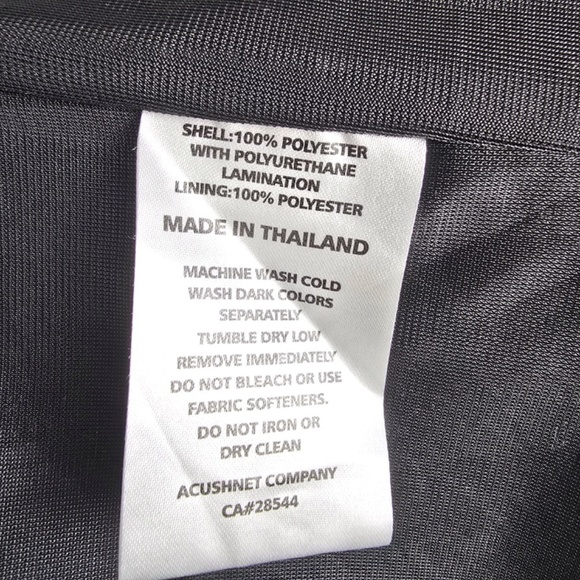 DRYJOYS FOOTJOY Mens L Golf Tour Collection Pullover Jacket S/S Windbreaker - Picture 9 of 11